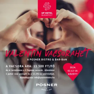 Valentin vacsorahét - Posner Bistro