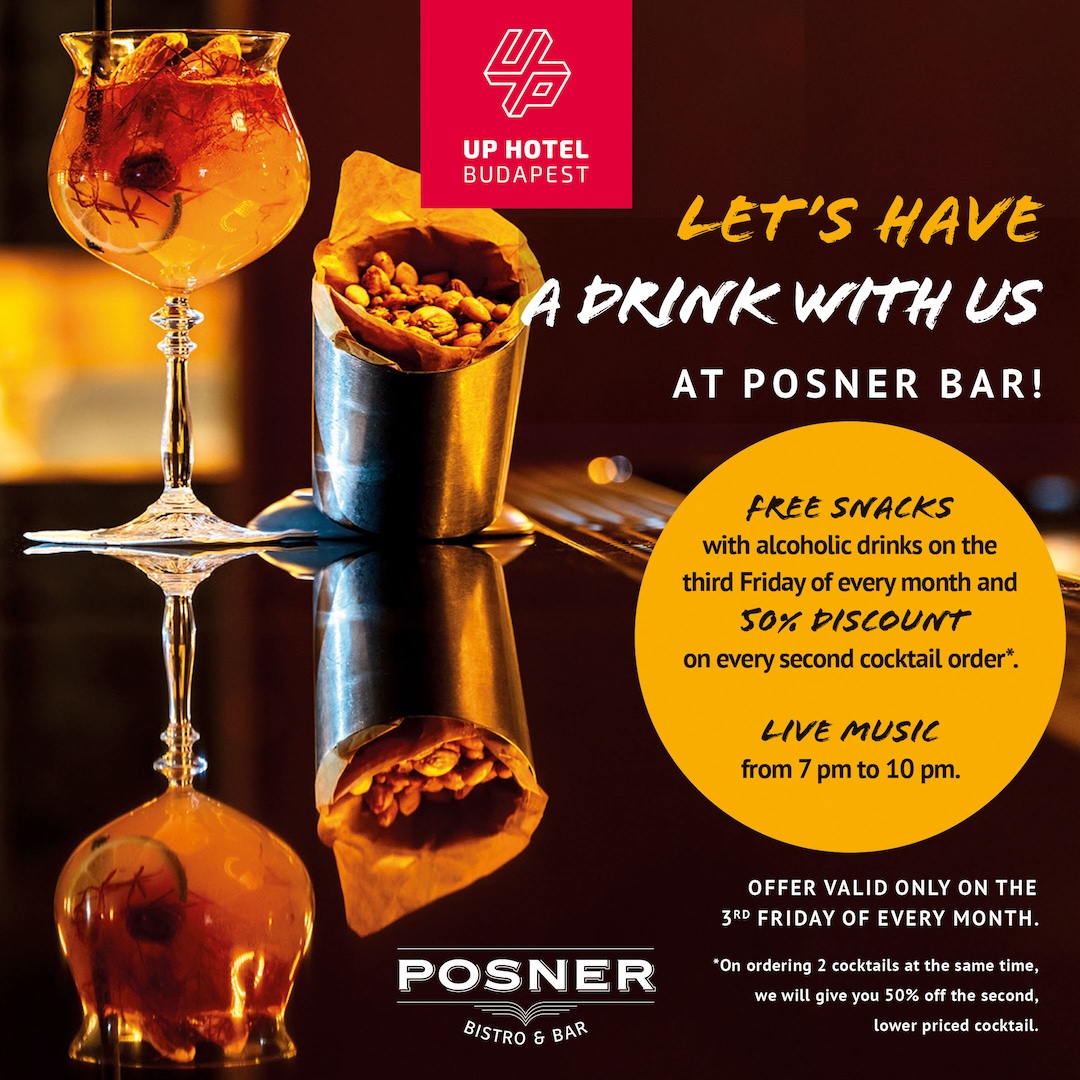 KOKTÉLOZZ A POSNER BAR-BAN!