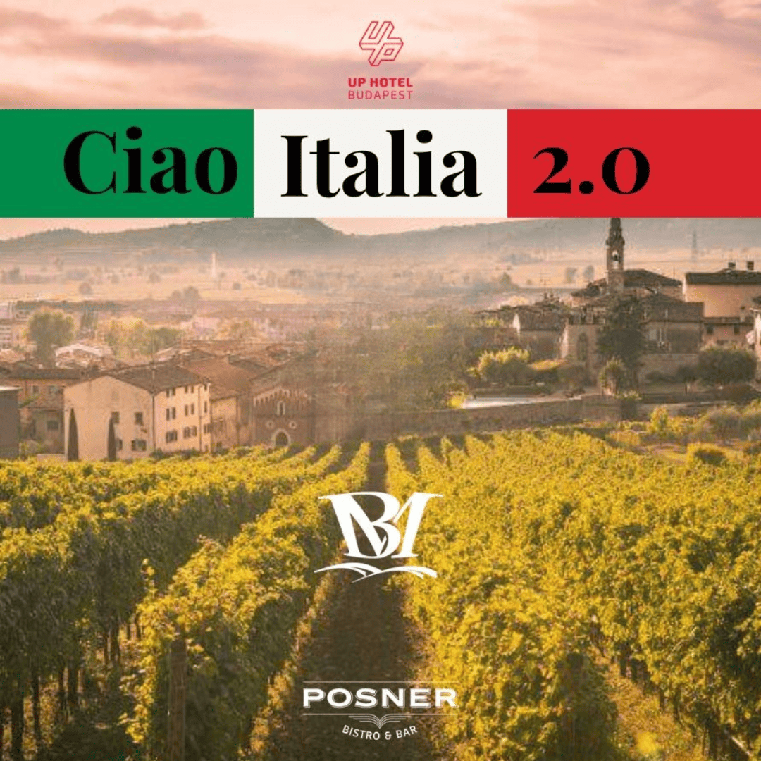 Ciao Italia 2.0 - Utazás az olasz gasztronómia körül - olasz borvacsora