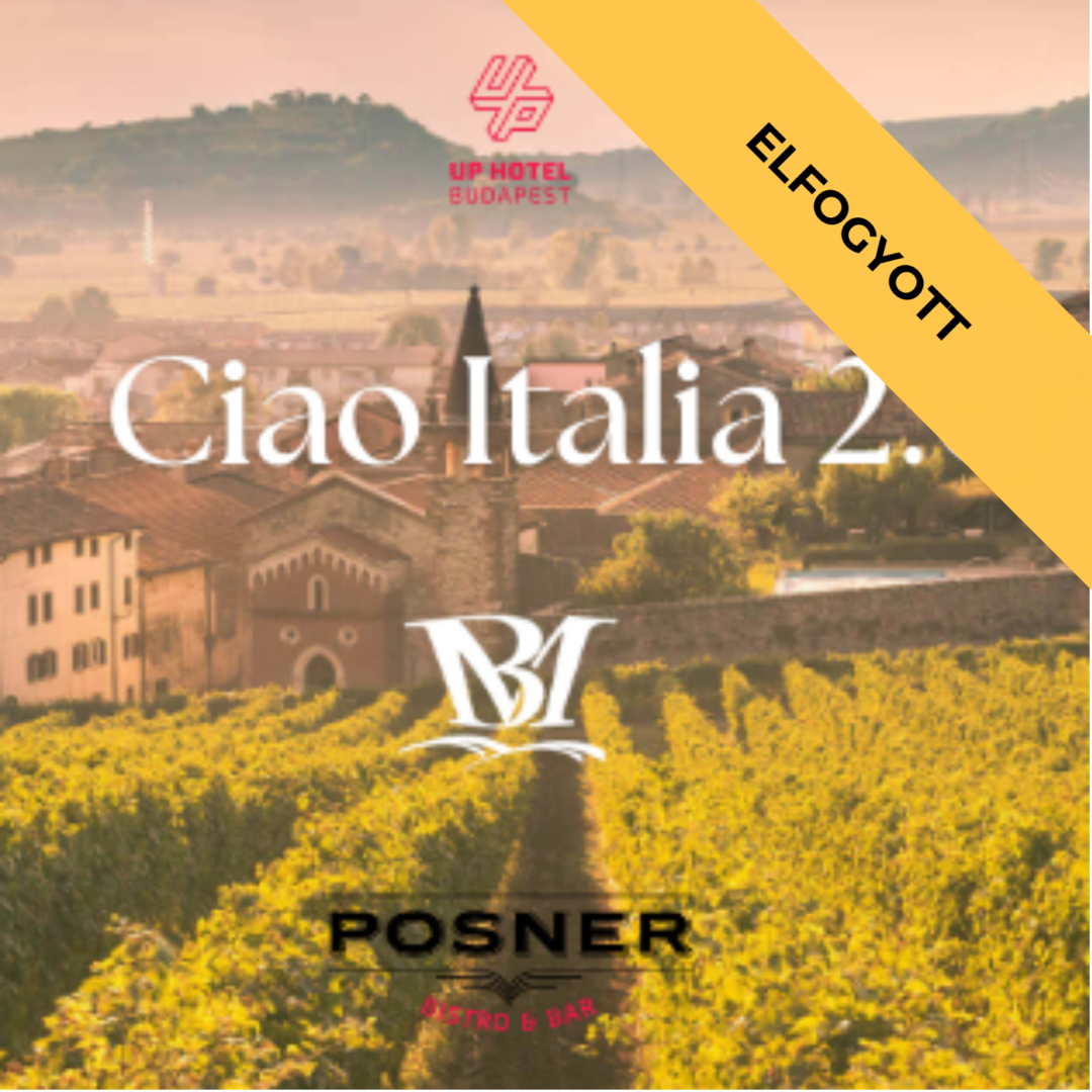 Ciao Italia 2.0 - Utazás az olasz gasztronómia körül - olasz borvacsora