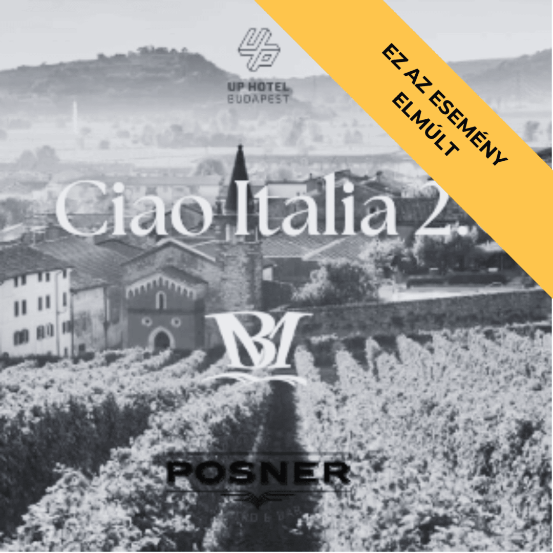 Ciao Italia 2.0 - Utazás az olasz gasztronómia körül - olasz borvacsora