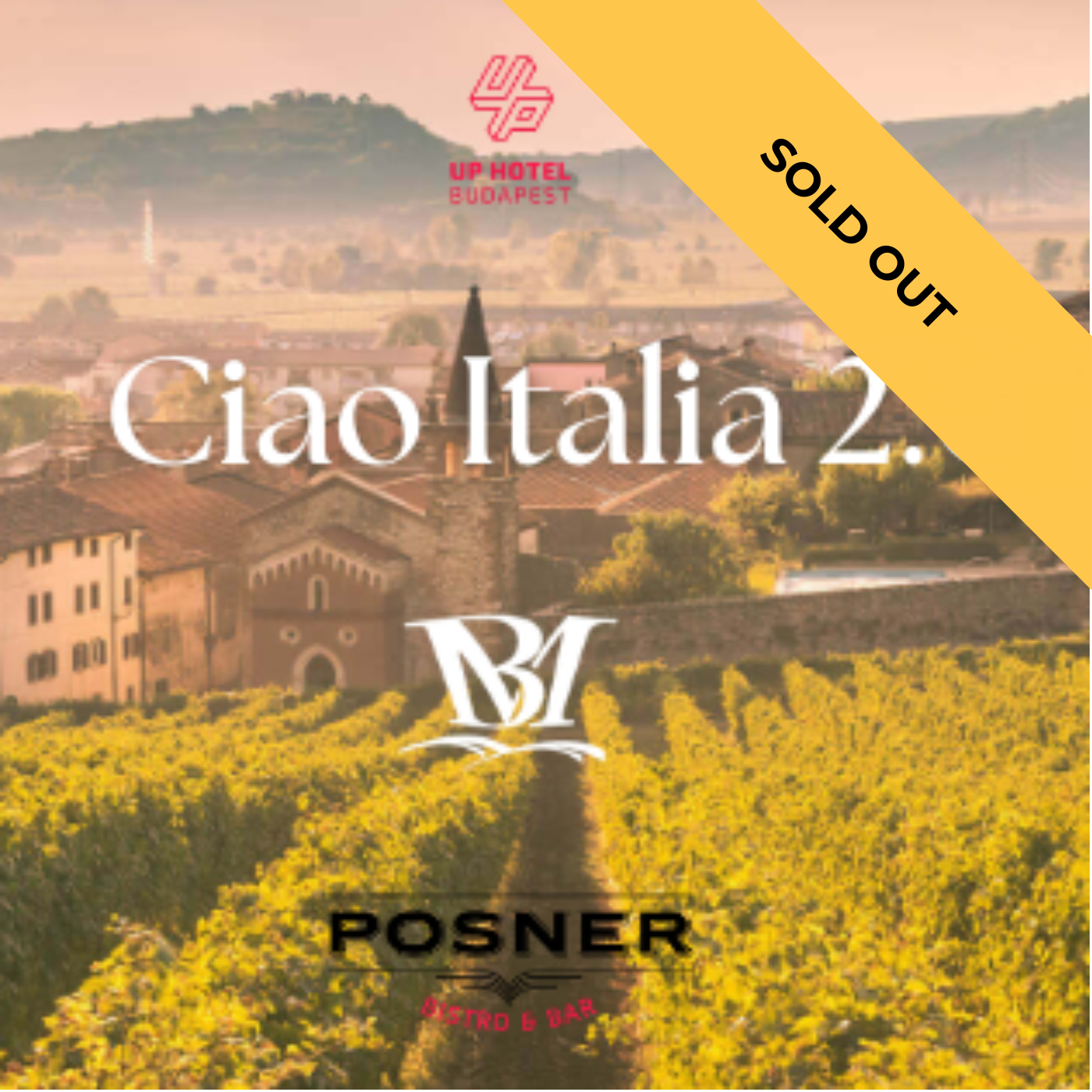 Ciao Italia 2.0 - Utazás az olasz gasztronómia körül - olasz borvacsora